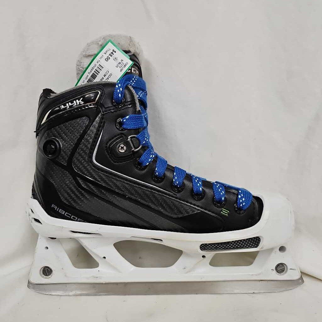 CCM Ribcor 44K Pump Junior Goalie Skates, Size 4