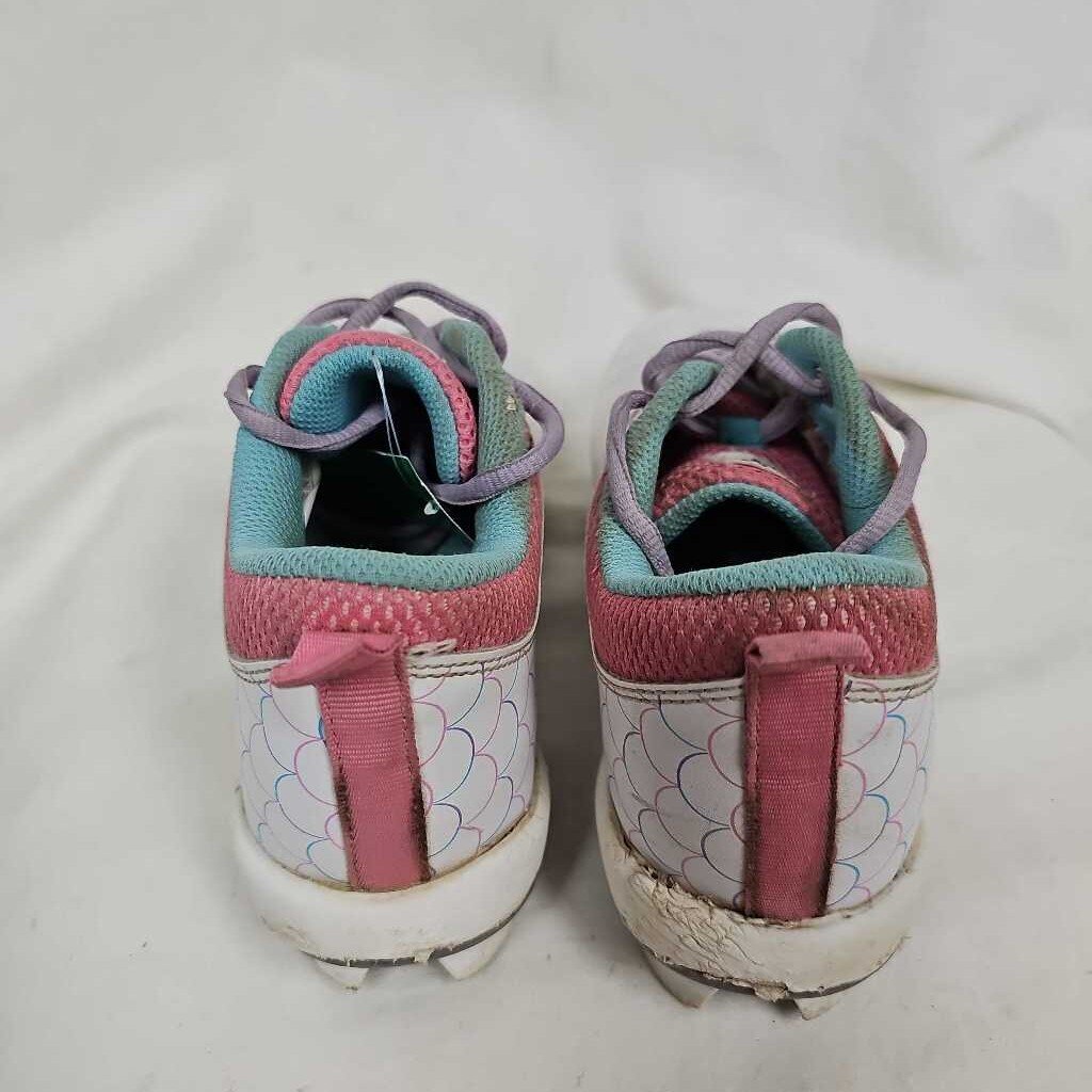 Rip-It Play Ball Kid's Softball Cleats, Size 4