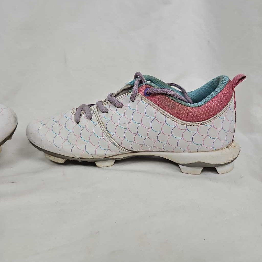 Rip-It Play Ball Kid's Softball Cleats, Size 4