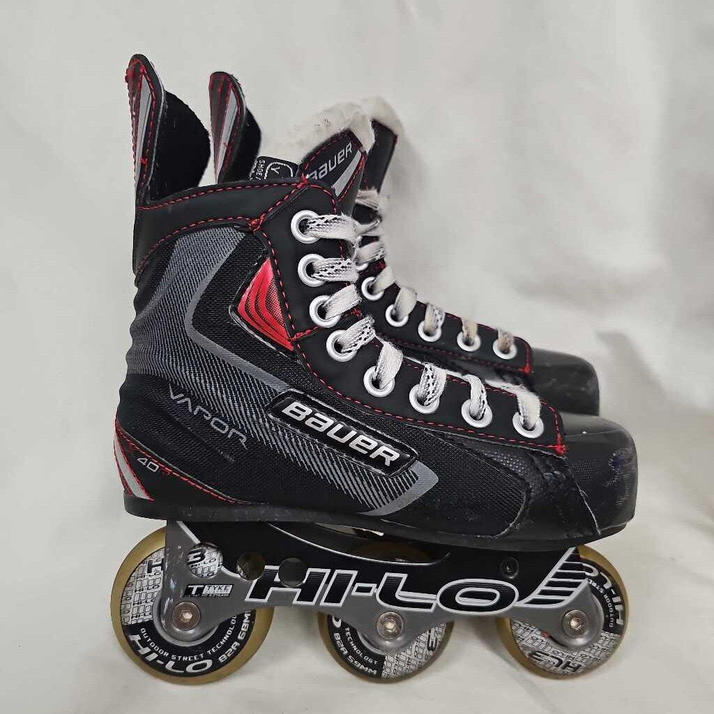 Bauer Vapor X40R Roller Hockey Skates, Size Y13