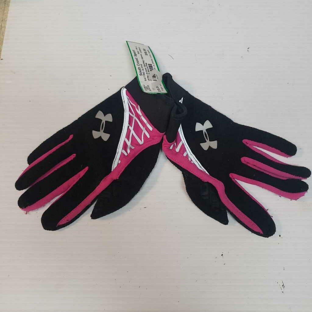Under Armour Batting Gloves, Youth Large