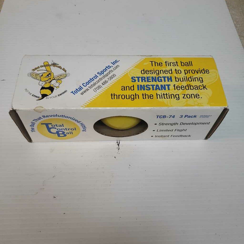 Total Control Batting Training Balls