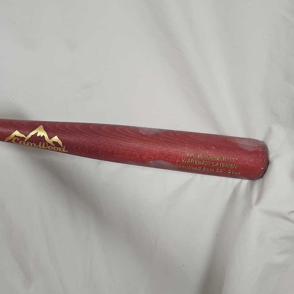 Cam Wood Pro Euro Beech Wareham Gateman Baseball Bat, 32"/29oz