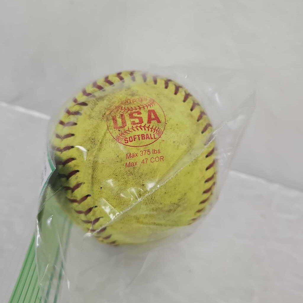 Diamoned Flyer Fastpitch Softball, 12" Yellow