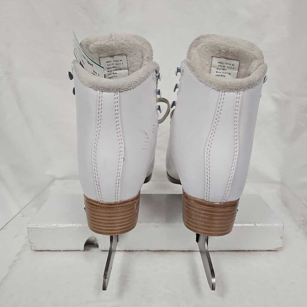 Riedell Horizon Figure Skates, Size 2