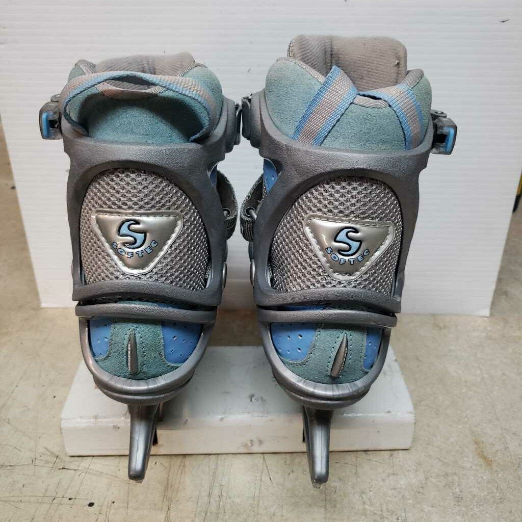 Softec Easy-Lace Recreational Ice Skates, Adjustable sizes 1-3