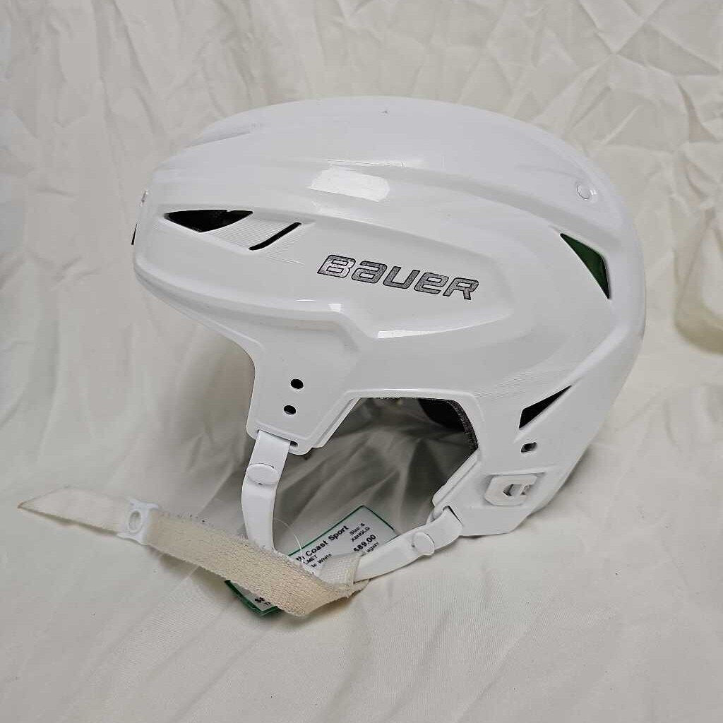 Bauer Hyperlite Hockey Helmet, White, Small
