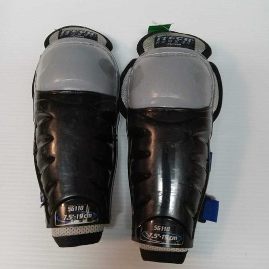 ITech SG110 Youth Hockey Shin Guards, 7.5"
