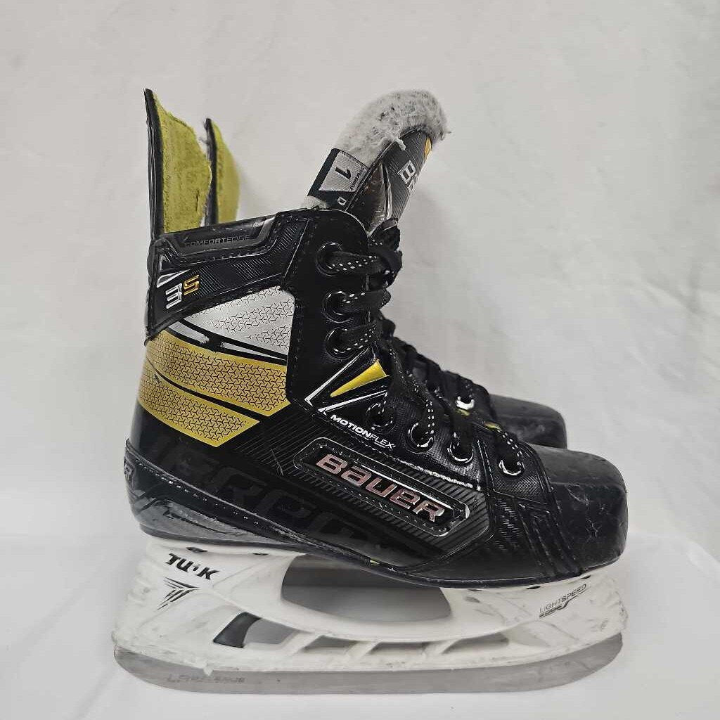 Bauer Supreme 3S Junior Hockey Skates, Size 1