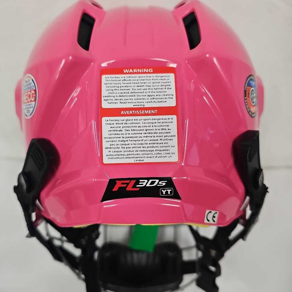 CCM FL3Ds Hockey Helmet Combo, Youth