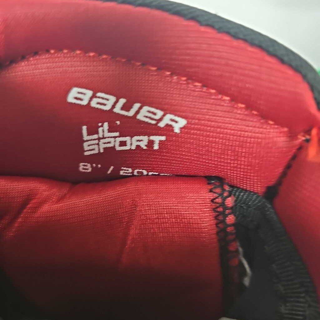 Bauer Lil Sport Youth Hockey Gloves, Size 8"