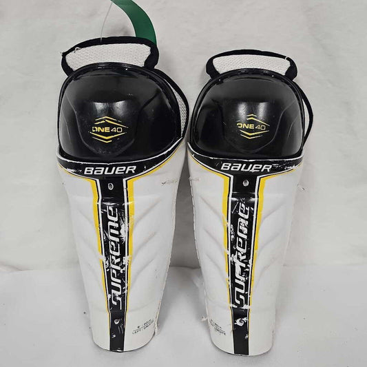 Bauer Supreme One40 Hockey Shin Guards, Size 8"