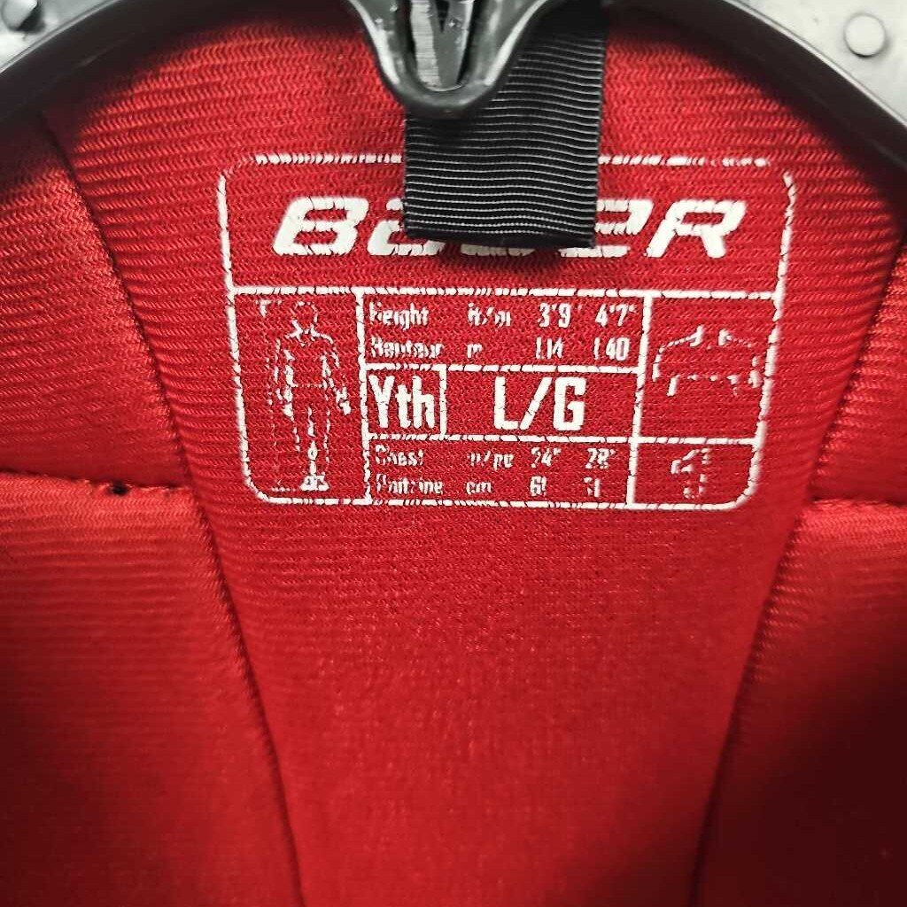 Bauer Vapor Lil Rookie Youth Hockey Shoulder Pads, Size Large