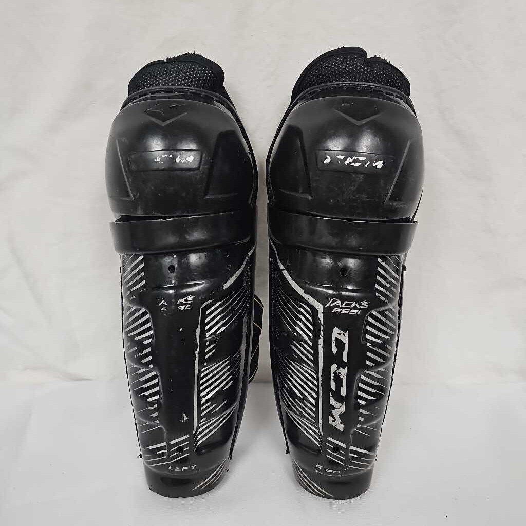 CCM Tacks 9550 Youth Hockey Shin Guards, 10"