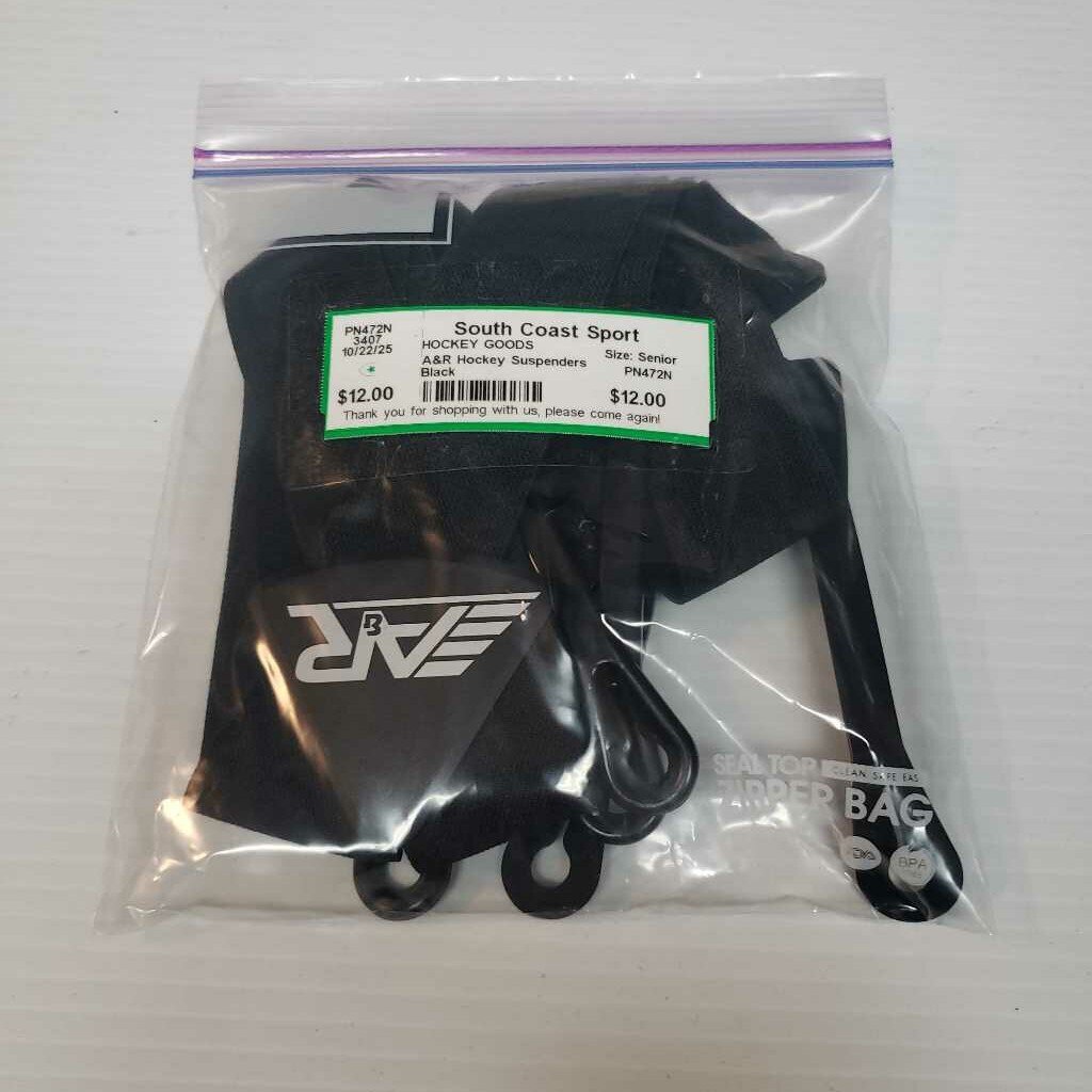 A&R Hockey Suspenders, Size Senior