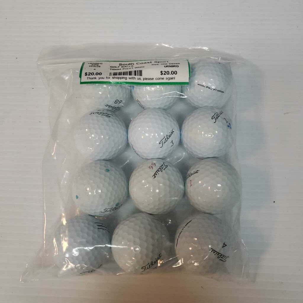 Titleist ProV1 Bag of Balls - 1 Dozen