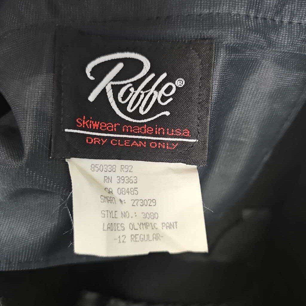 Roffe Ladies Olympic Ski Pants, Size 12
