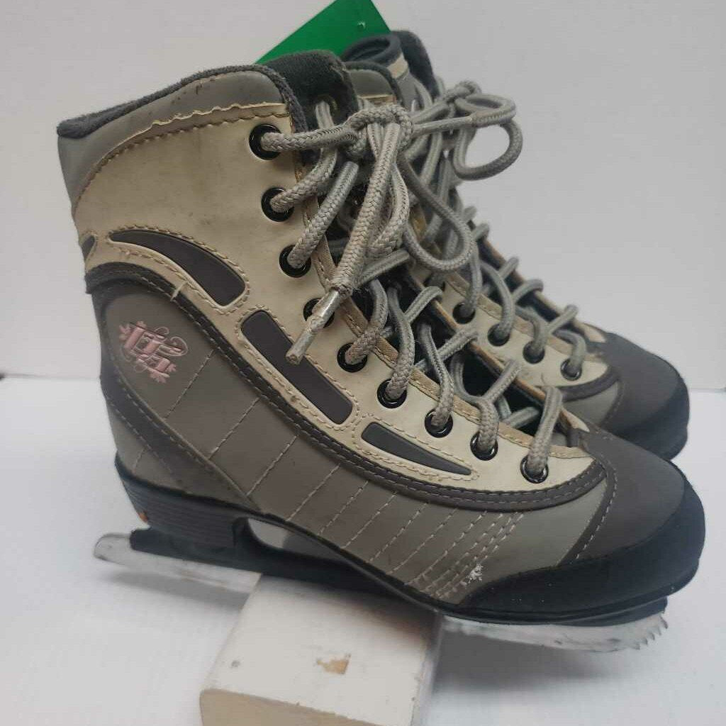 CCM C5 60 Figure Skates Grey Size 4