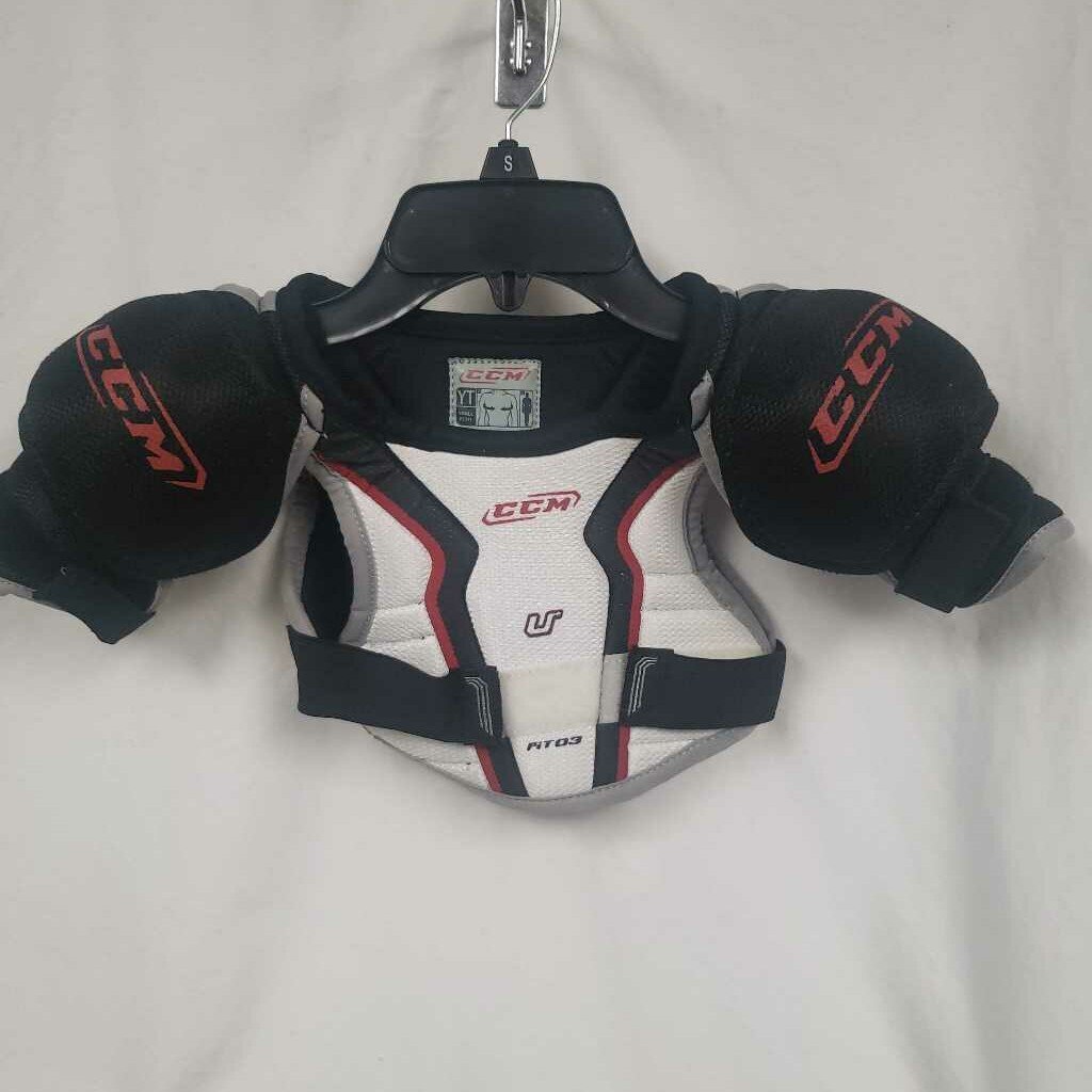 CCM U+ Fit 03 Hockey Shoulder Pads - Size Youth Small