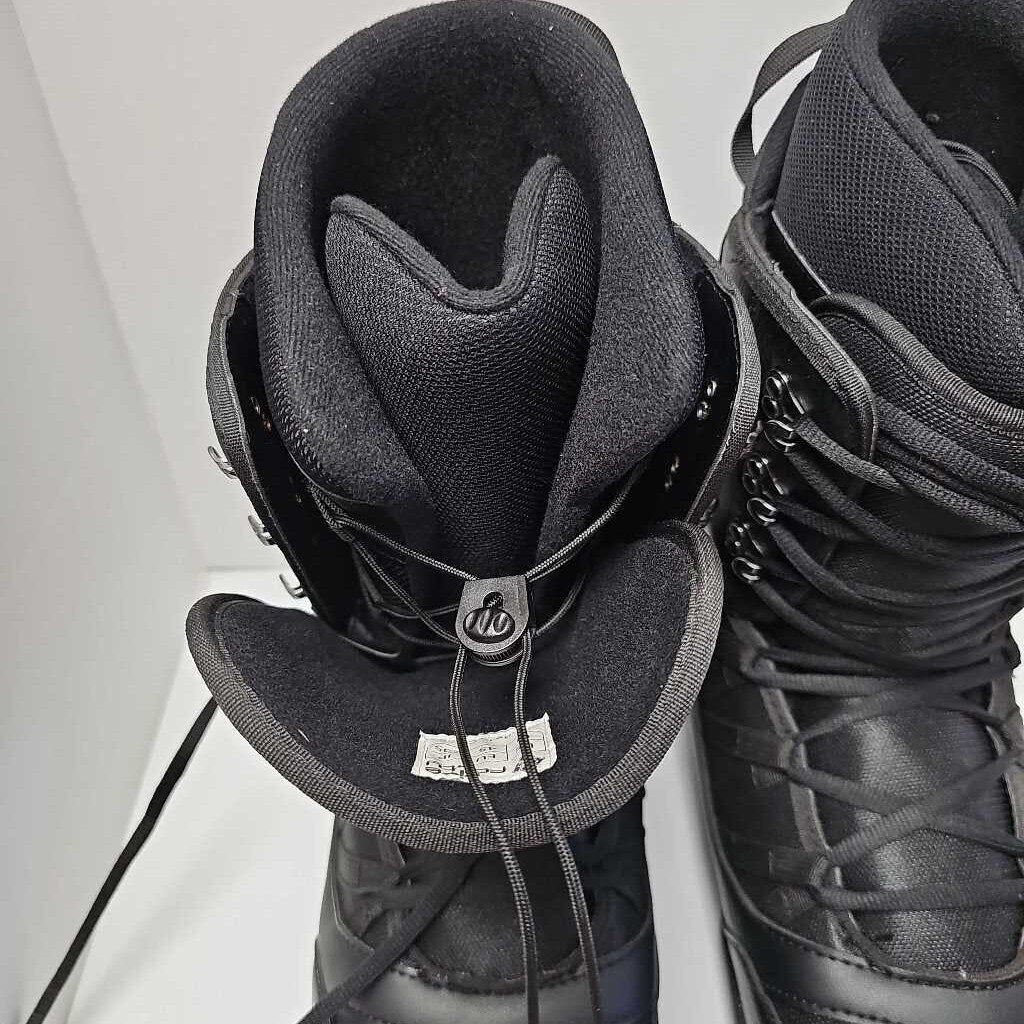 FiveForty Snowboards Rebel Snowboard Boots | Size 13 Men's | Black