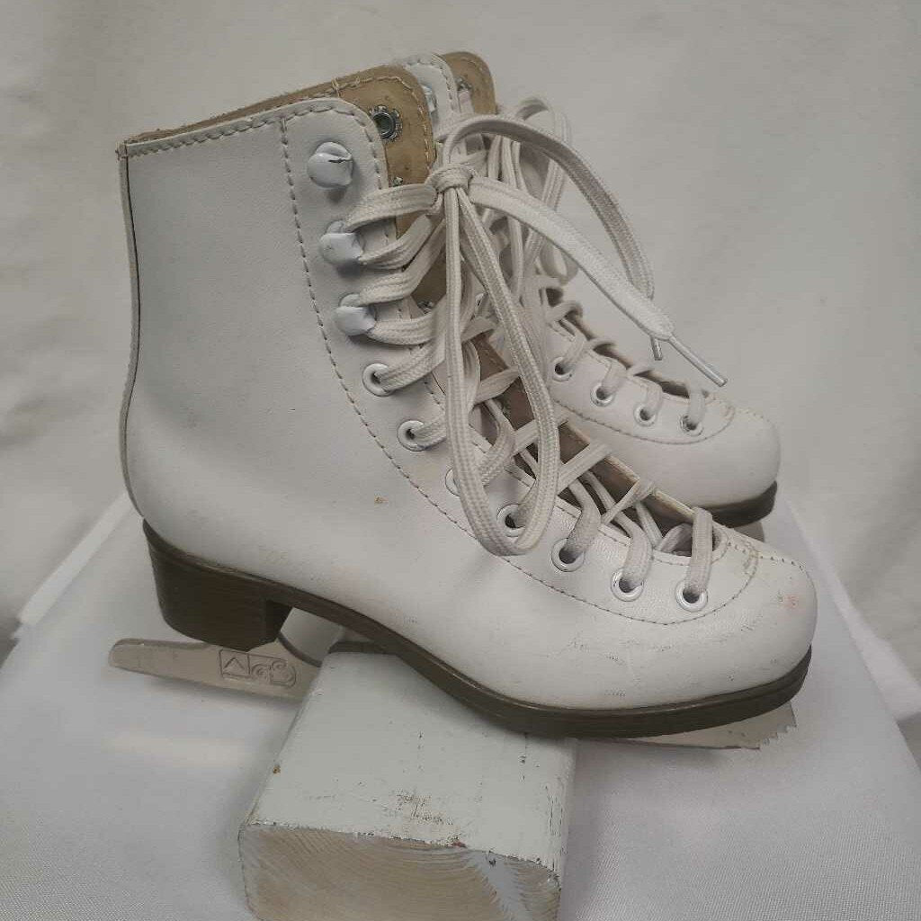 Jackson Glacier 120 Figure Skates White Size Y13