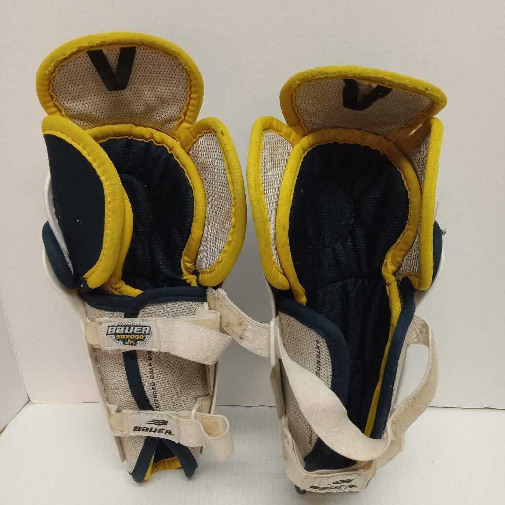 Bauer 2000 Hockey Shinguards Size Youth 10"