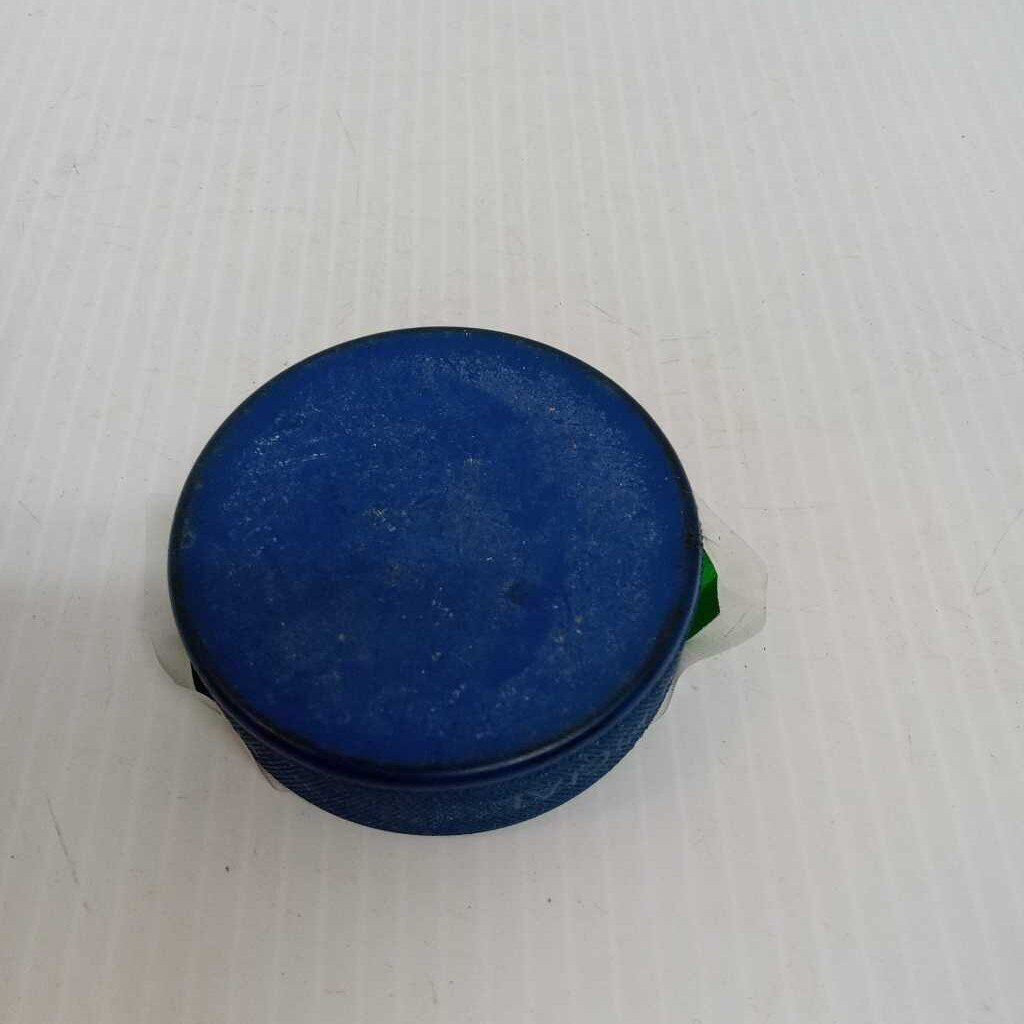 Official Mite Hockey Puck Blue