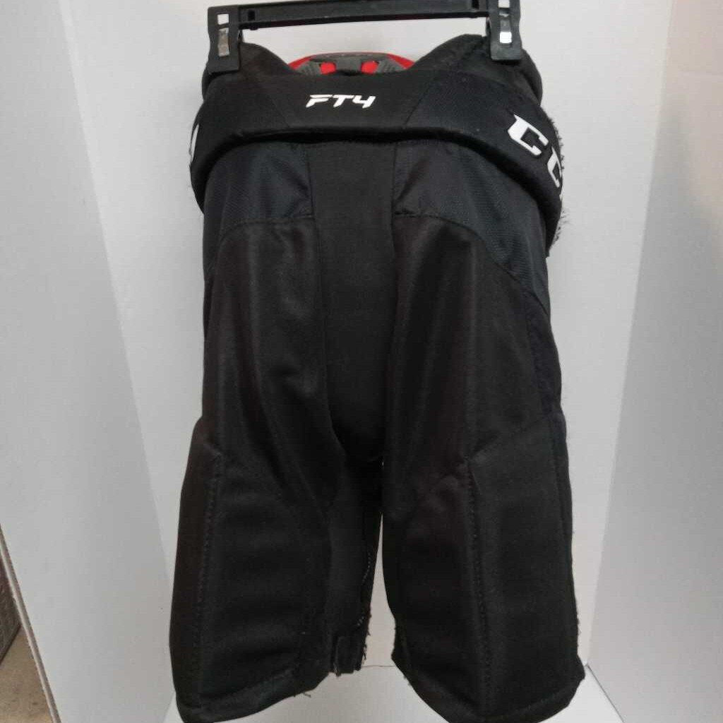 CCM Jetspeed FT4 Hockey Pants Black Size Junior Medium