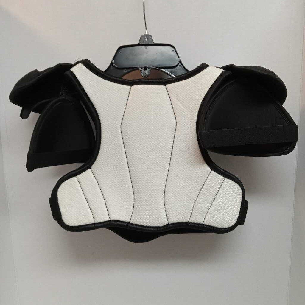 CCM LTP Hocket Shoulder Pades White/Black Size Youth Large