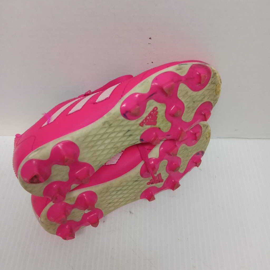 Adidas Soccer Cleats Pink/White Size 1