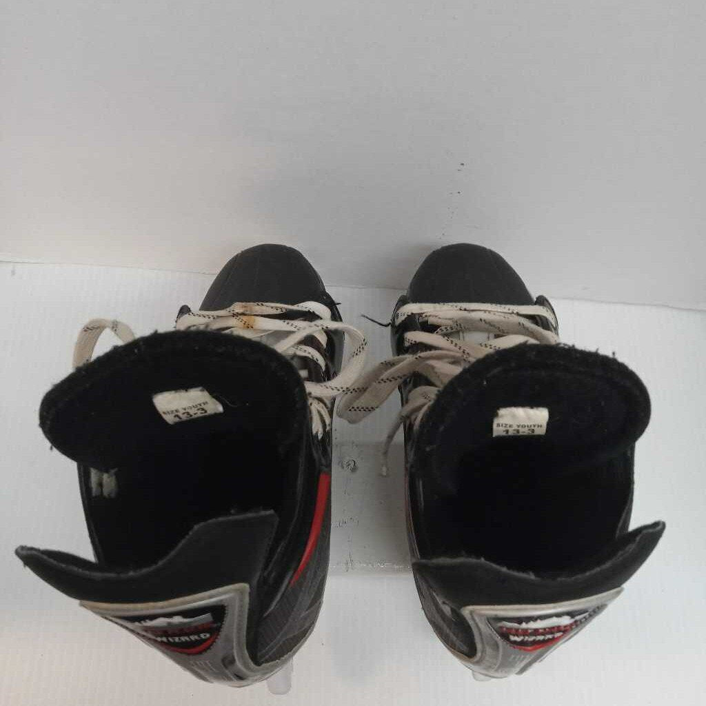 Lake Placid Wizard 400 Adjustable Skates Black Size Y13 - 3