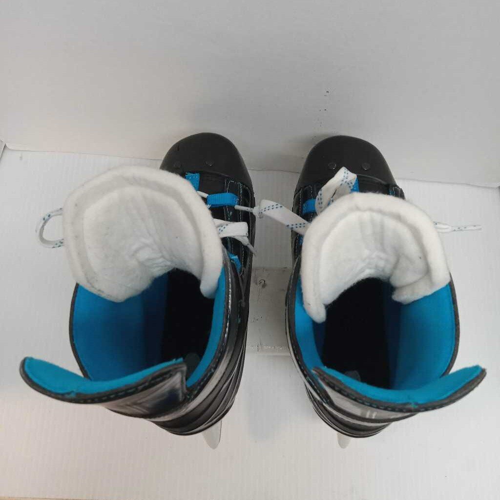 Bauer Prodigy Hockey Skates Black/Blue Size 3