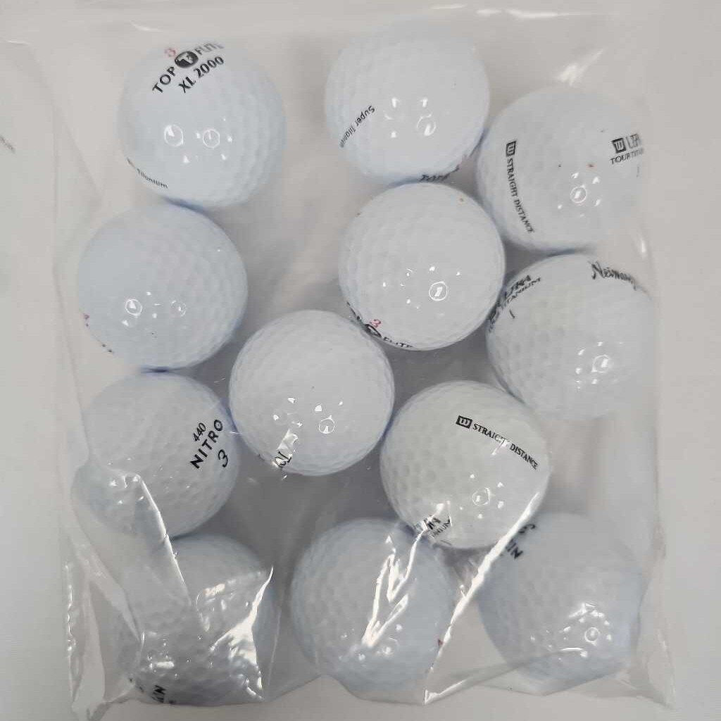 Bag of New Golf Balls - 1 Dozen