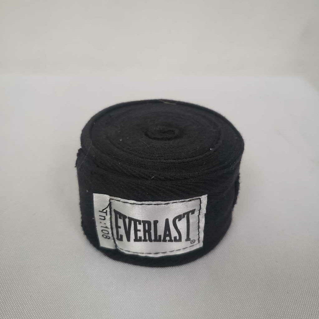 Everlast Hand WrapsBlack Size OSFM