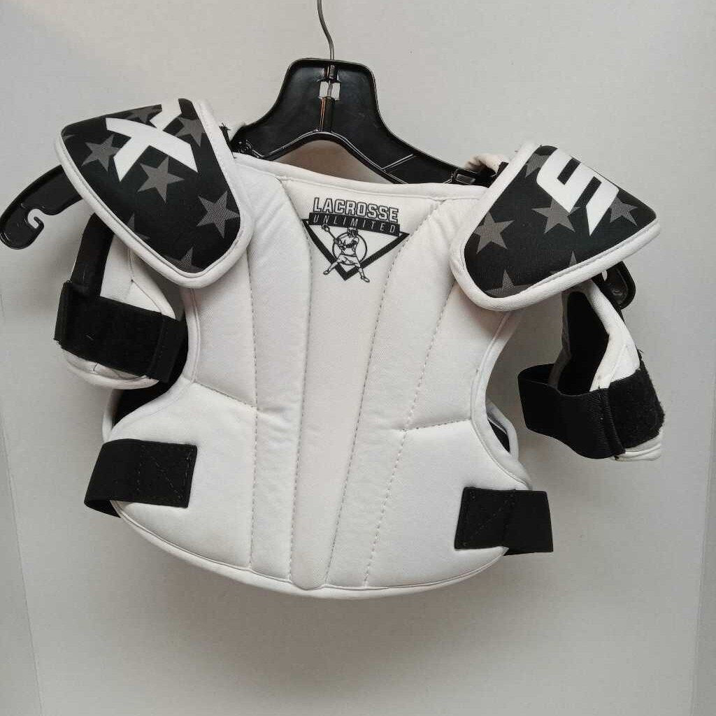 STX Stallion 75 Lacrosse Shoulder Pads White Size Small
