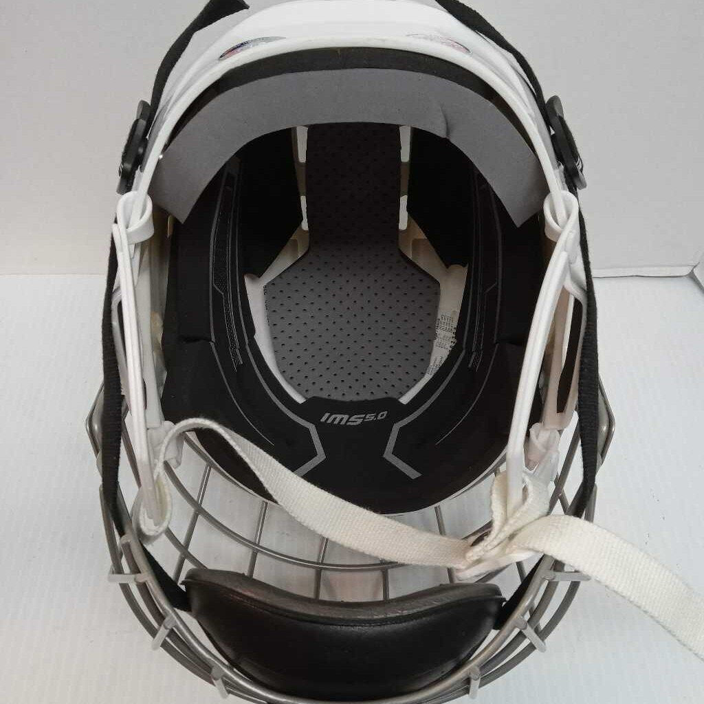 Bauer IMS 5.0 Hockey Helmet White Size Adult Small Adjustable
