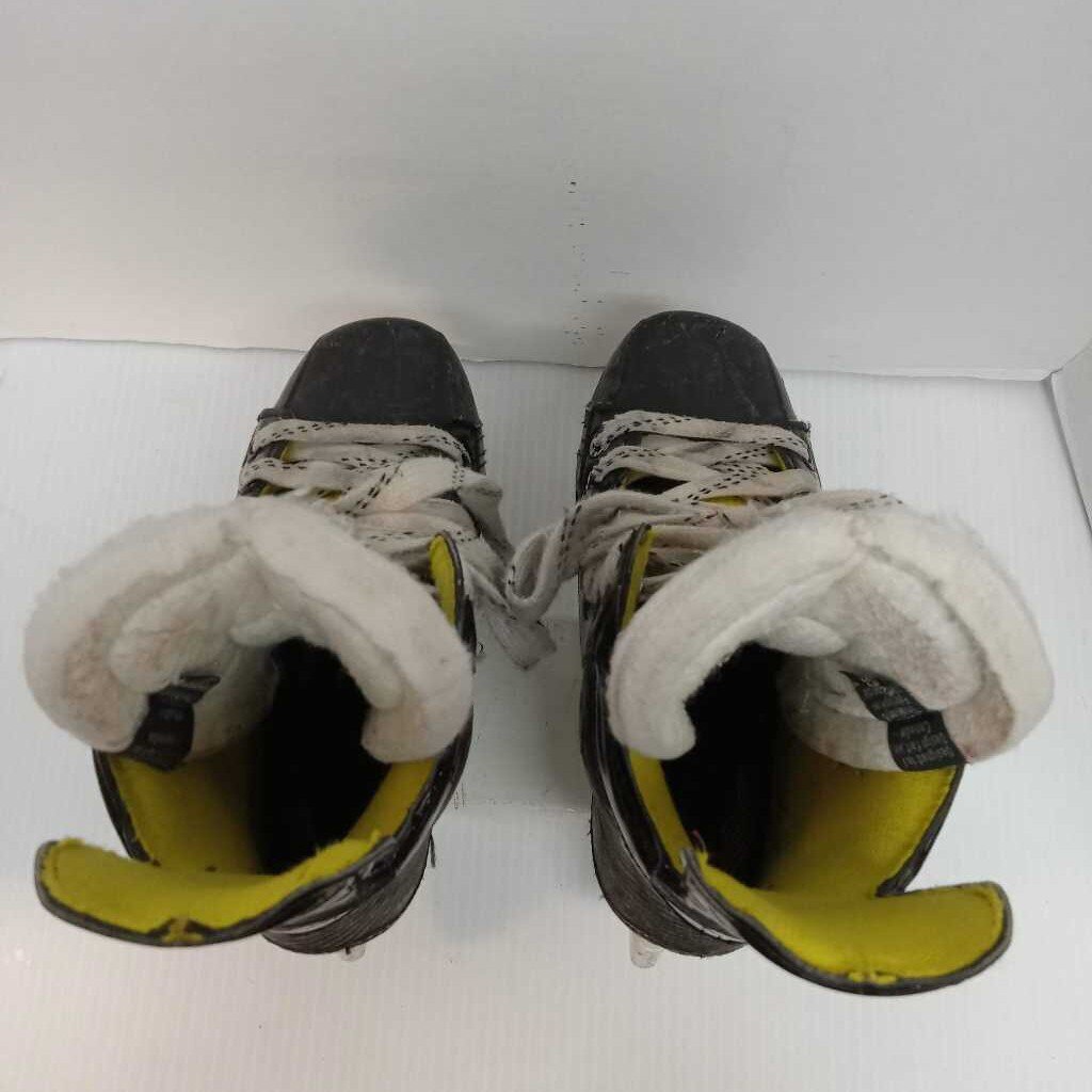 Bauer Supreme S27 Hockey Skates Black/Yellow Size Youth 1