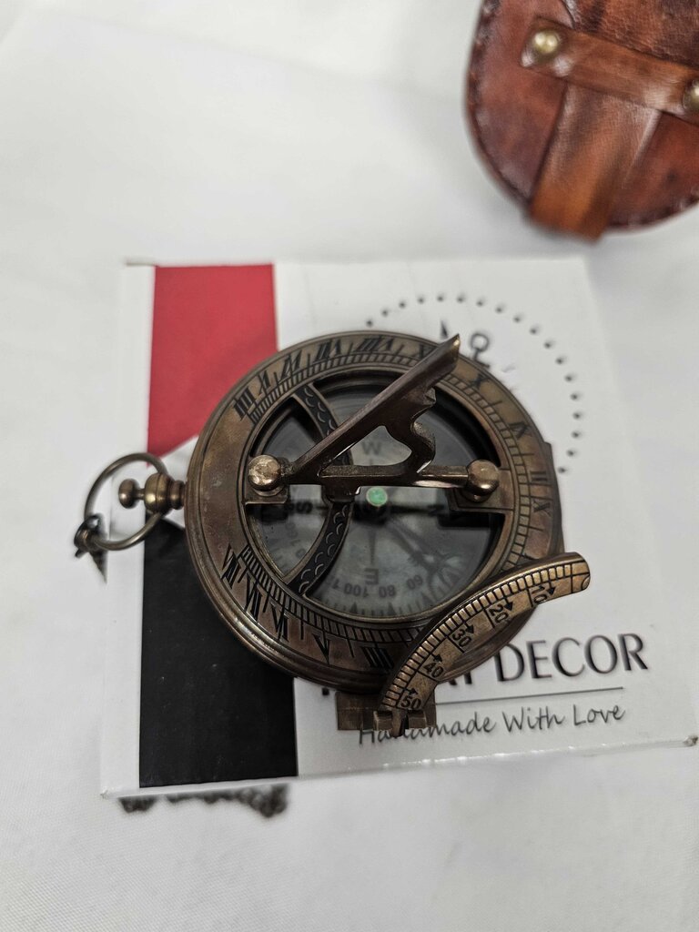 To My Son Brass Compass/Sun Dial