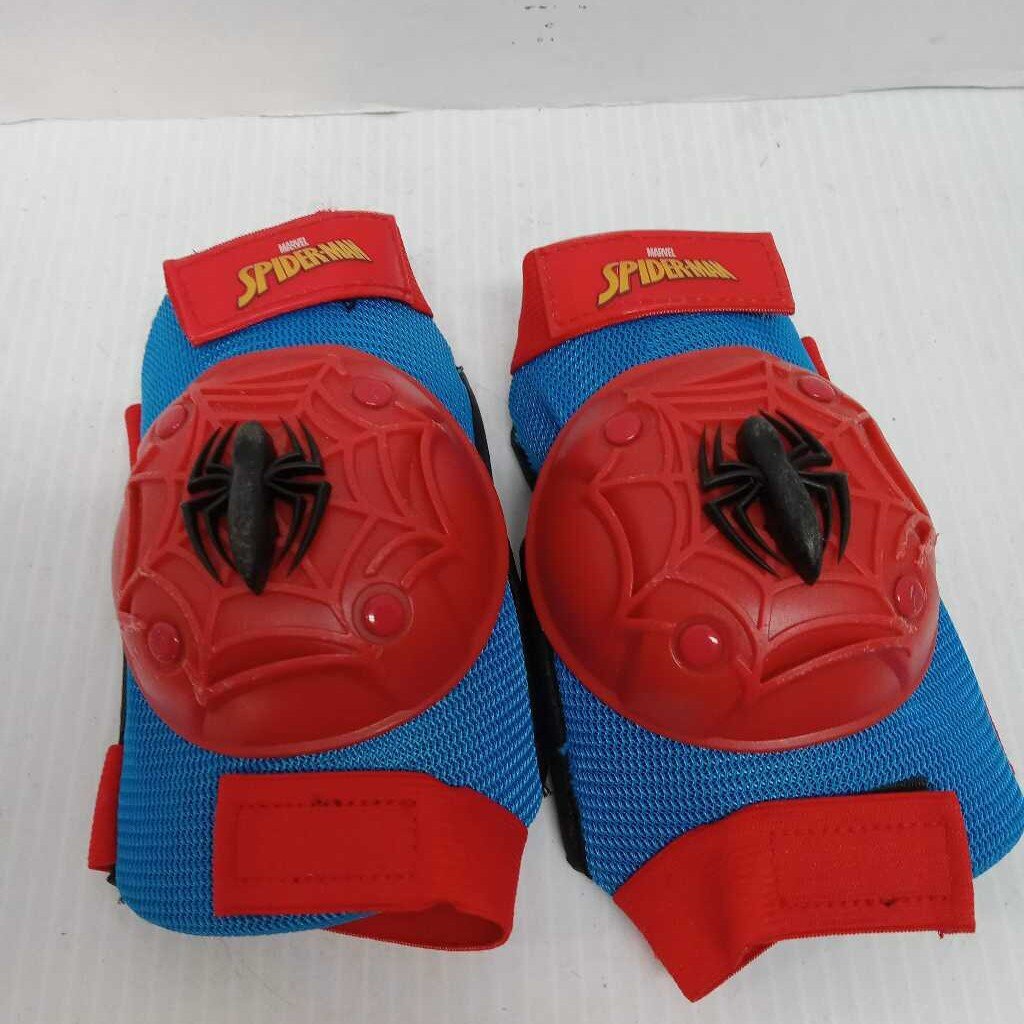 Marvel Spiderman Inline Knee Pads Red/Blue Size Youth Small