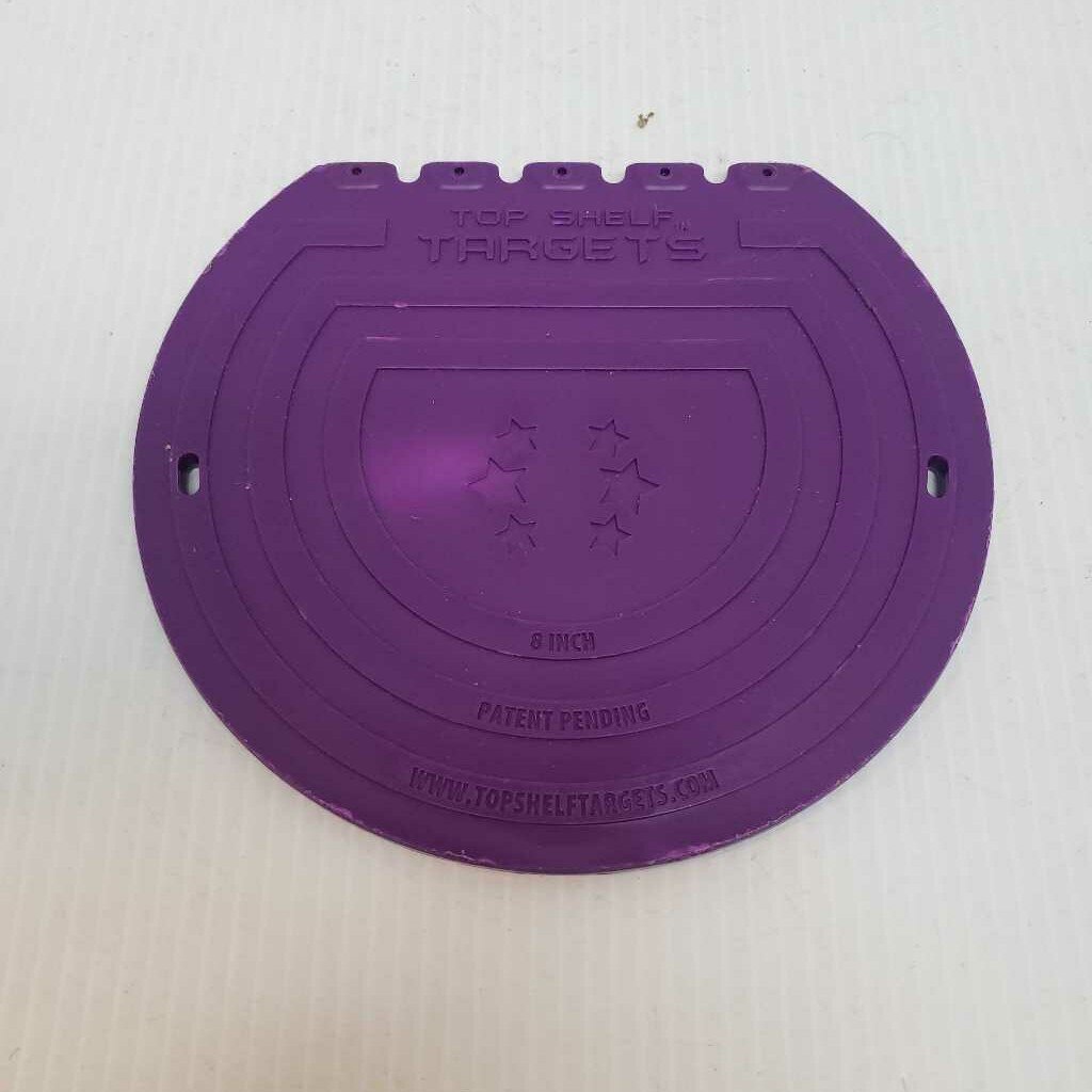 Top Shelf Hockey Goal Magnetic Target - Purple - Size 8"