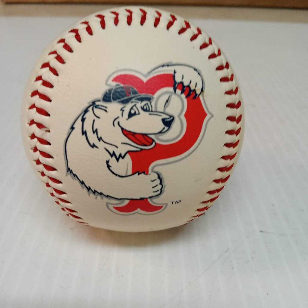 Official Pawtucket Red Sox Baseball With Authentication Sticker New Rare!