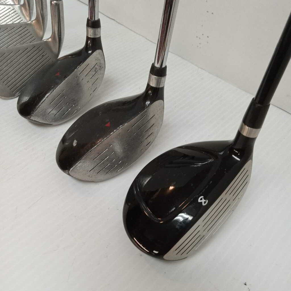 Tommy Armour 845s Silverscot Iron Starter Set 6 - 9i, Maxfli 3 Hybrid & Top Flite 4&5 Hybrid