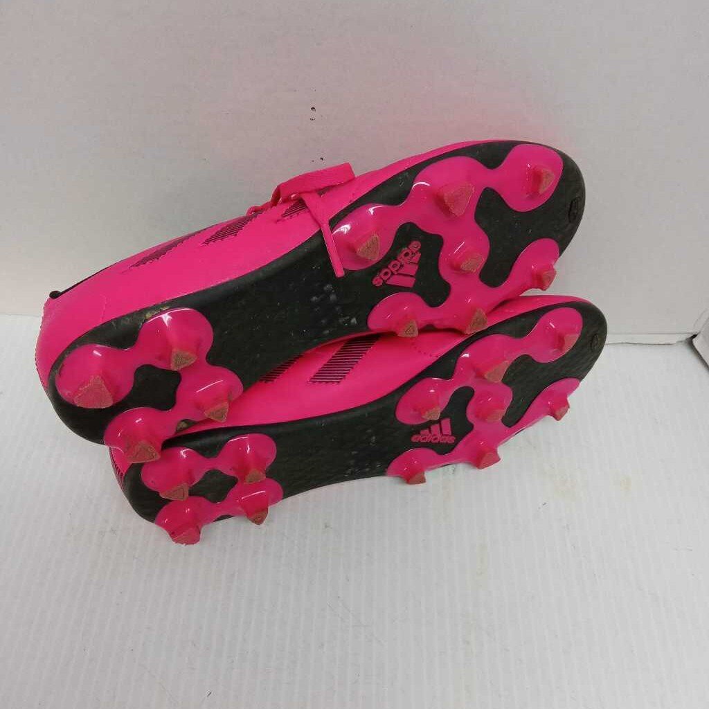 Adidas Soccer Cleats Pink/Black Size 6 Preowned