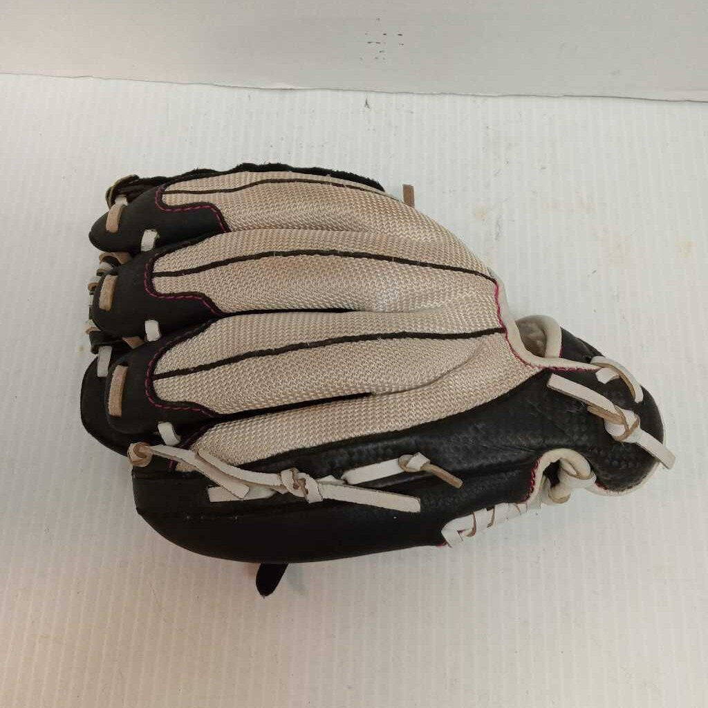 Mizuno GPP 1005F3 Fast Pitch Softball Glove Black/White Size 10" For Right Hand Throw Preowned