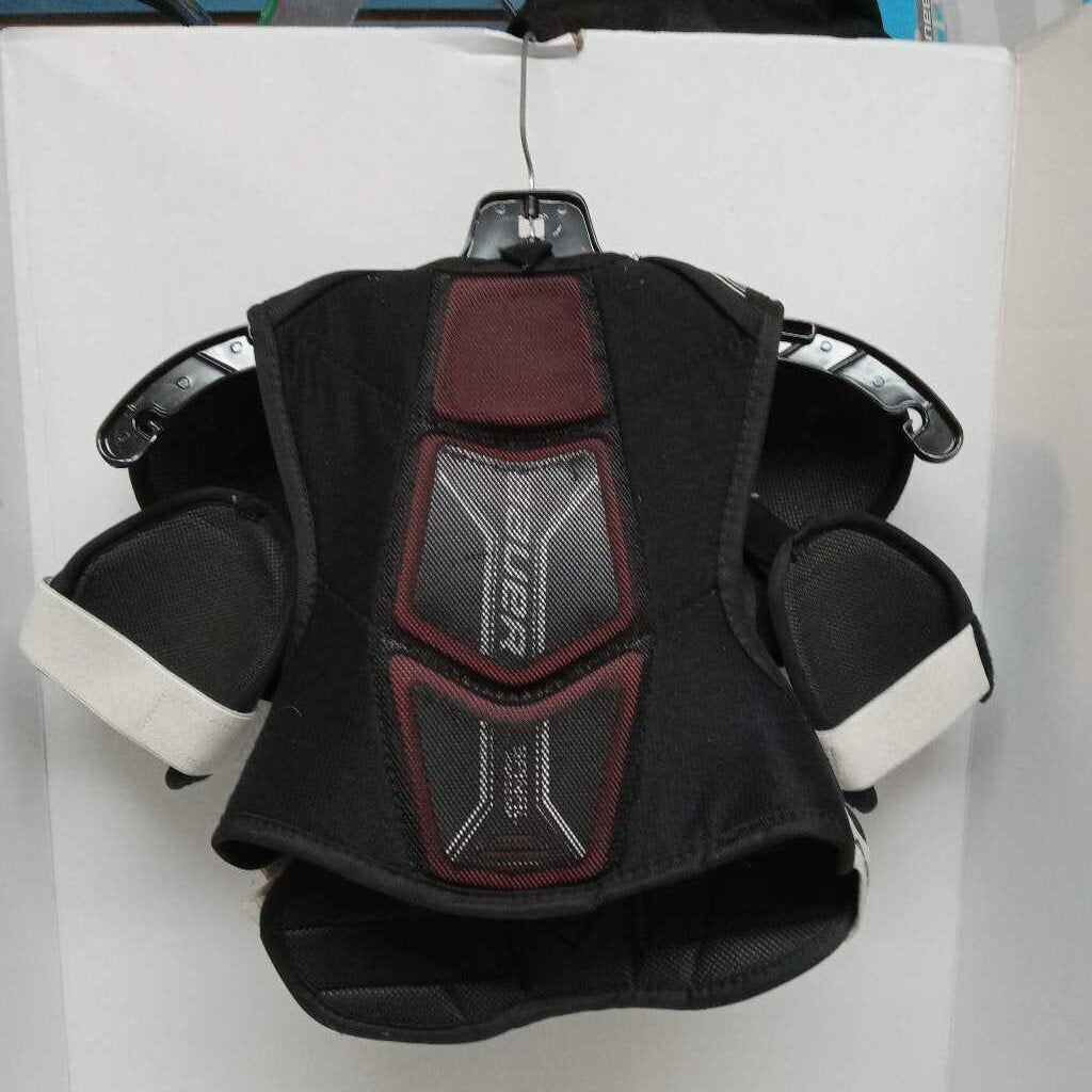 Bauer XSN Hockey Shoulder Pads Black Size Junior Small Preowned