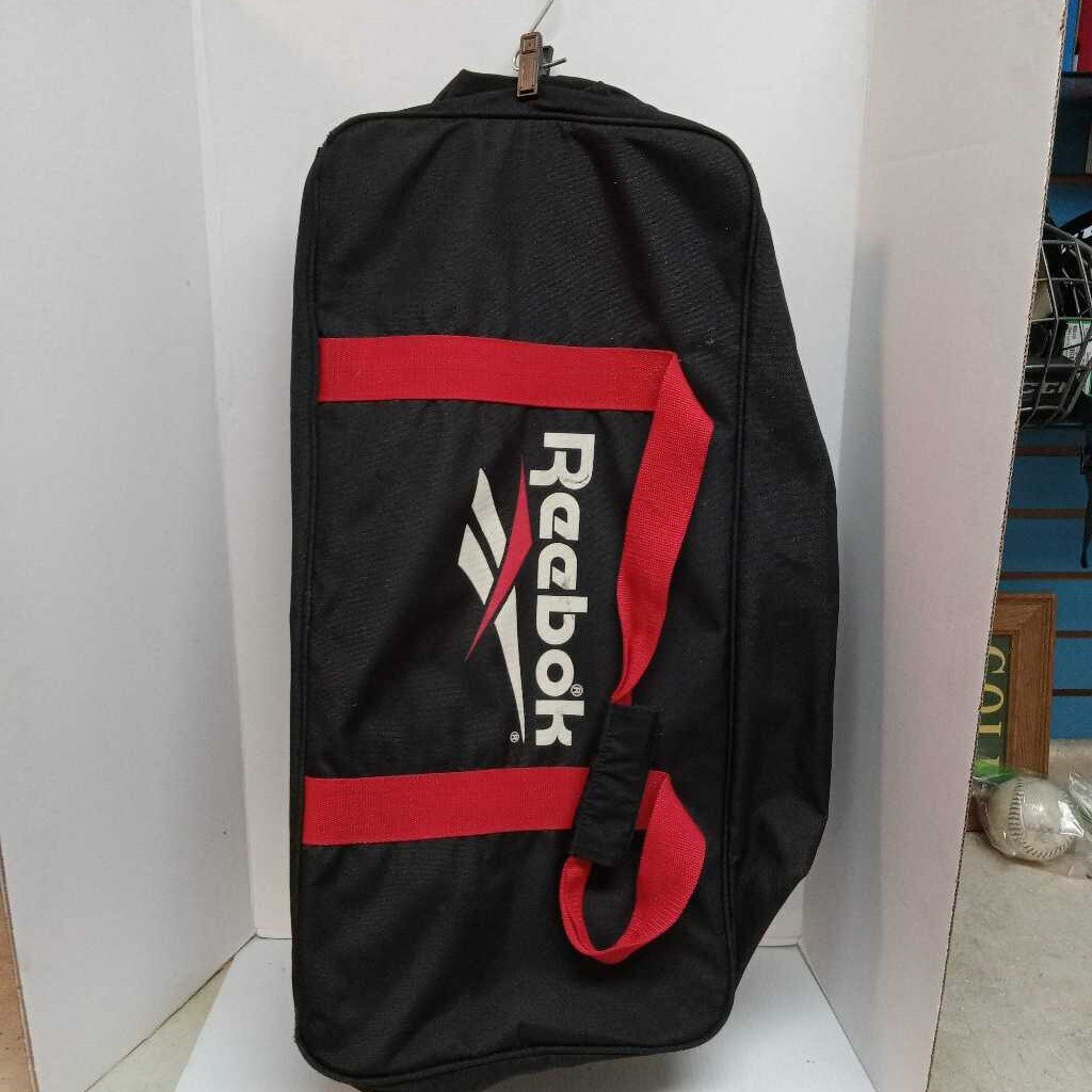 Reebok Multi Sport Duffle Bag Black/Red 30" Preowned