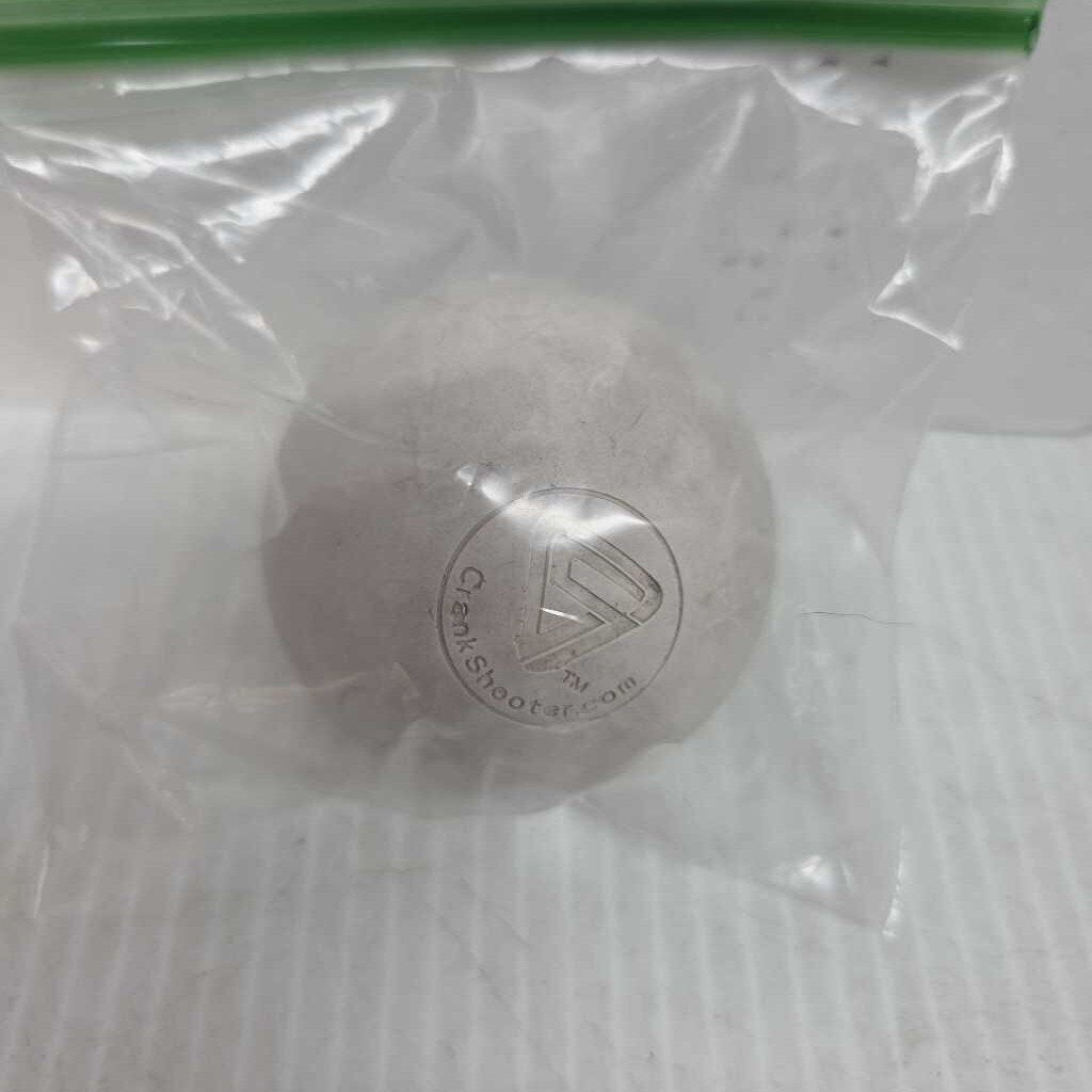 Crank Shooter Official Lacrosse Ball White Official Size Preowned