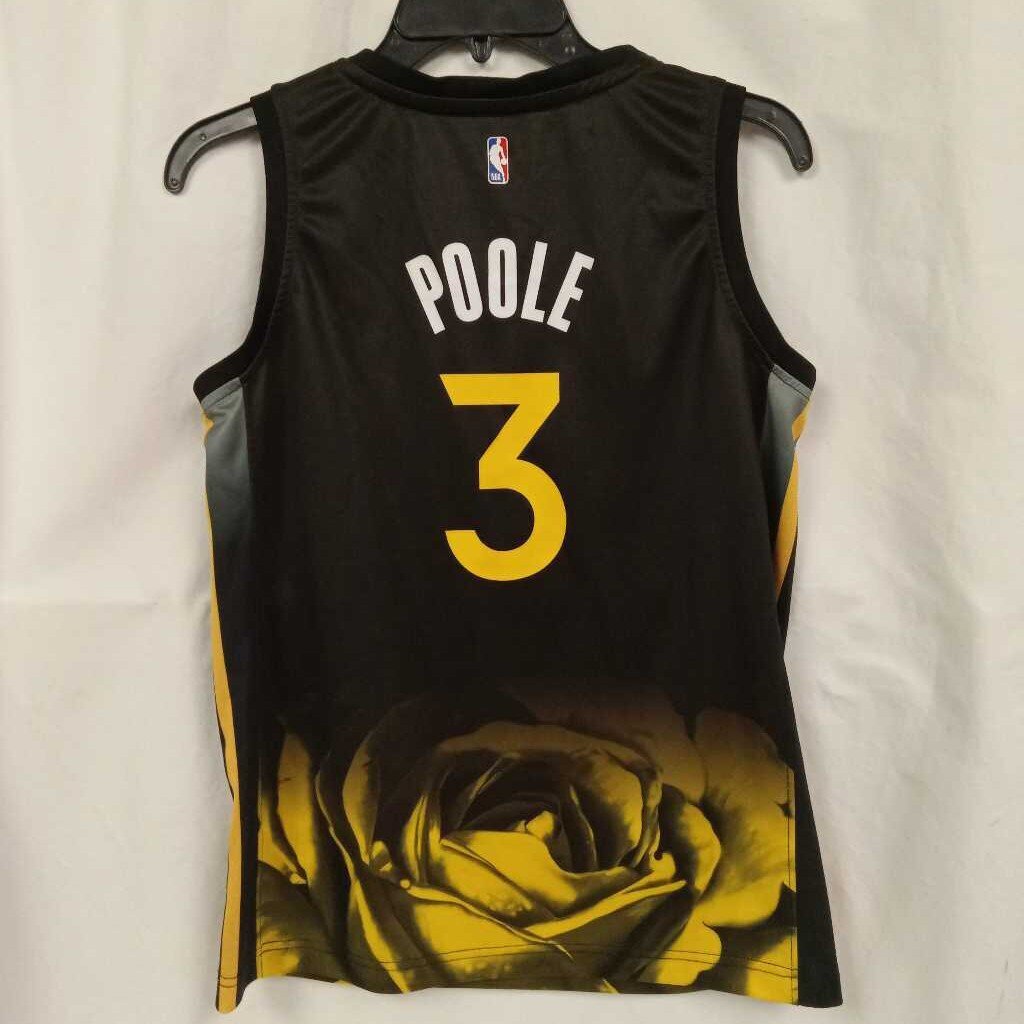 Youth Golden State Warriors Jordan Poole Fanatics Black Fast Break Jersey - City Edition - Large