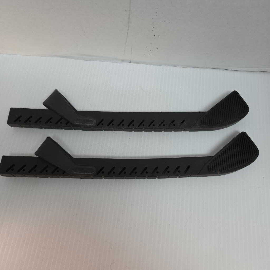 Unbranded Rubber Skate Guards Black OSFM ( up to Mens 12 ) Preowned