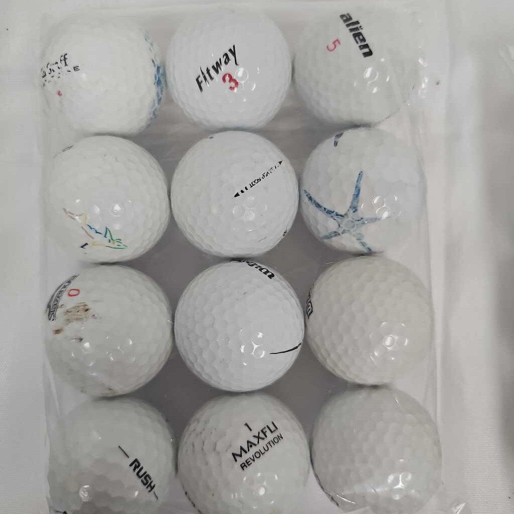Mixed Bag of Golf Balls | Used | 1 Dozen